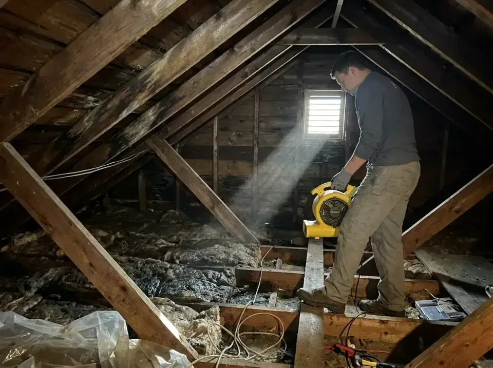 attic-water-damage-drying-proc-007 — frequently asked questions, Emergency Water Extraction & 24/7 Flood Response in East Me…